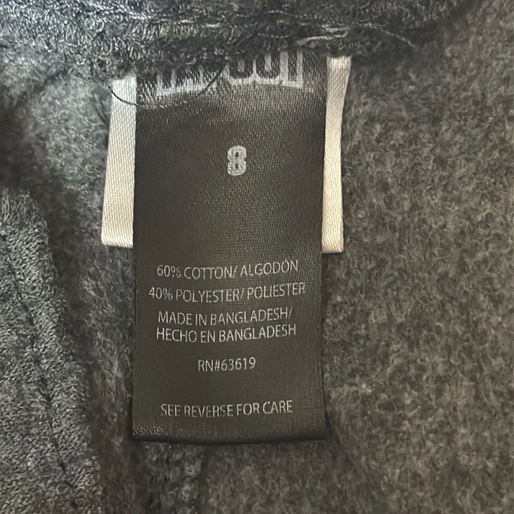 Tapout Kids Gray Jogger Pants Size 8